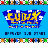 Cubix - Robots for Everyone - Race 'n Robots (USA) (En,Fr,De,Es,It) Title Screen